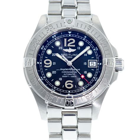 breitling superocean a17360 fake|breitling superocean steelfish a17360.